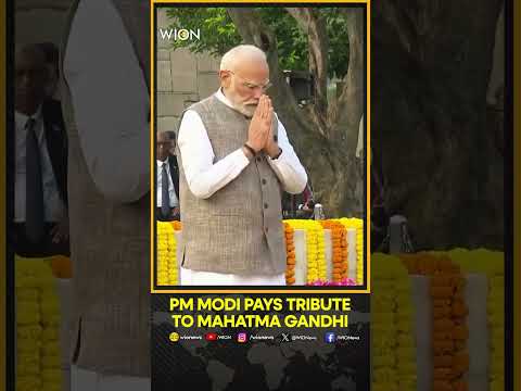 Gandhi Jayanti: Prime Minister Narendra Modi Pays Tribute To Mahatma Gandhi At Raj Ghat | Shorts