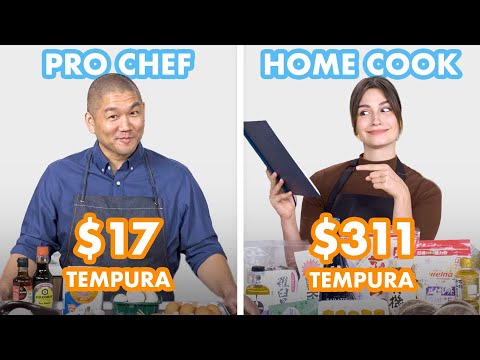 $311 vs $17 Tempura: Pro Chef & Home Cook Swap Ingredients | Epicurious