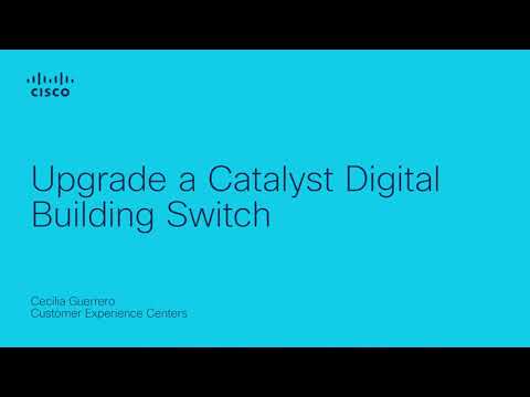 Upgrade a Catalyst Digital Building Switch