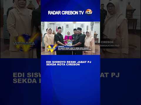 Edi Siswoyo Resmi Jabat Pj Sekda Kota Cirebon