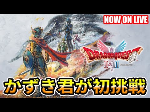 【ドラゴンクエストI&II】かずき君がはじめて挑戦
