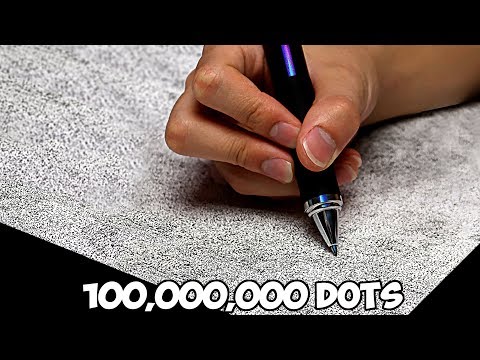 I Used 100 Million Dots In A Painting!