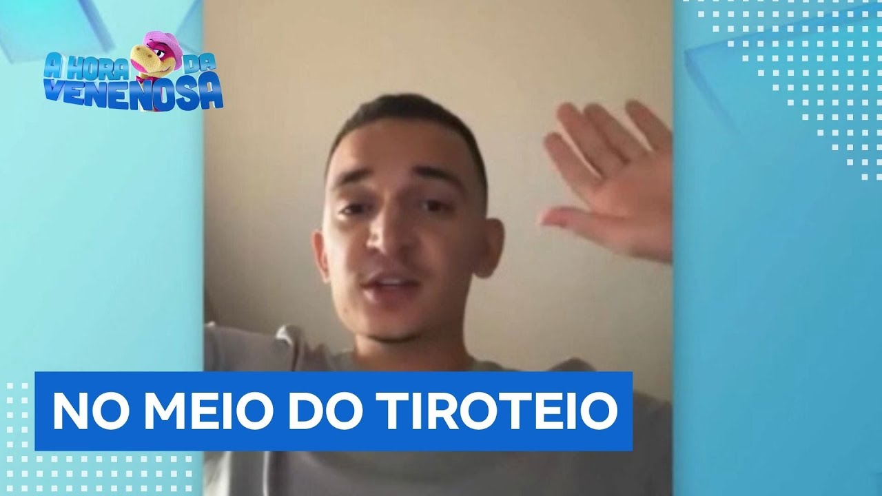 João Gomes fica no meio de tiroteio no RJ Começaram a atirar do nada  TV Online João Gomes fica no meio de tiroteio no RJ Começaram a atirar do nada