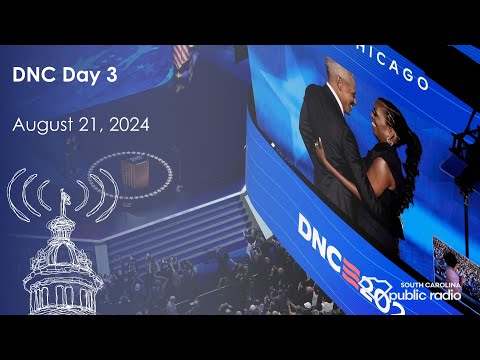 screenshot of youtube video titled DNC Day 3 | South Carolina Lede