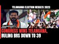 Telangana Election Results: Congress Wins 65 Seats, BRS Gets 39, BJP 8