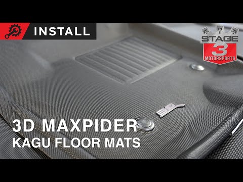 Maxpider Kagu Floor Mats for 2016-2022 Ford Super Duty: Premium Protection for Your Truck's Interior