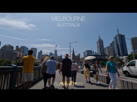 Melbourne Australia Summer 2023
