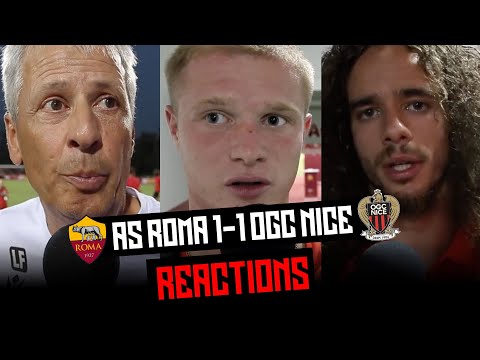 AS Roma 1-1 OGC Nice : Les réac'
