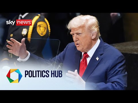 Politics Hub with Sophy Ridge | Tuesday 23 September 2025