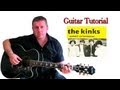 How To Play The Kinks - Sunny Afternoon (guitar tutorial)