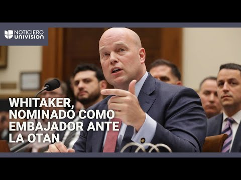 Donald Trump nomina a Matthew Whitaker como embajador de Estados Unidos ante la OTAN