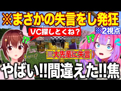 大先輩ときのそらにまさかの失言をしてしまい発狂が止まらない綺々羅々ヴィヴィ【ホロライブ/ホロライブ切り抜き】
