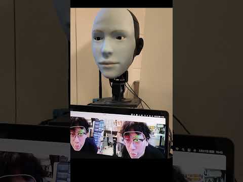 Why is this robot smiling?