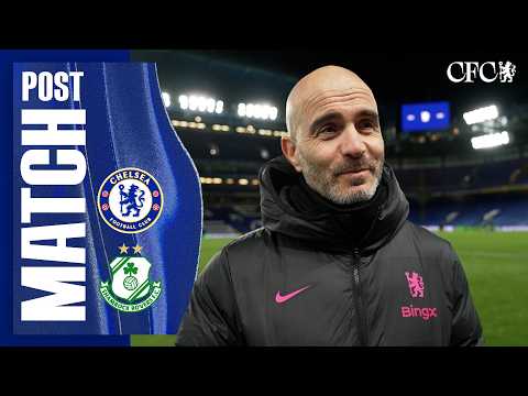 MARESCA & GEORGE react post-match | Chelsea 5-1 Shamrock Rovers | Europa Conference League 24/25