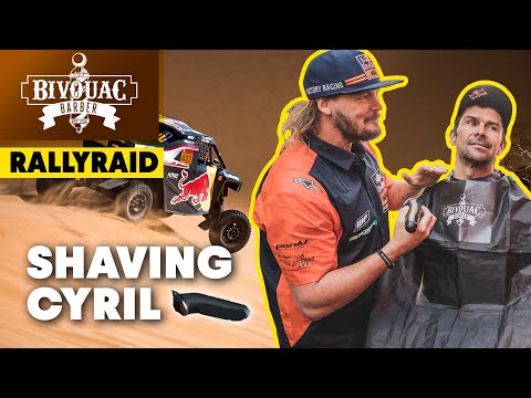 Cyril Despres Gets Cleaned Up For Face-Time - The Bivouac Barber #4