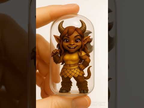 Heroes of Might and Magic 3. Dungeon. AI Generated. But there is a chibi.