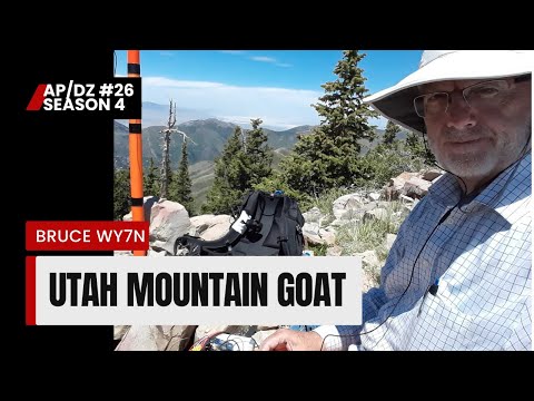 Summits on the Air in Utah - WY7N Achieves Mountain Goat Award