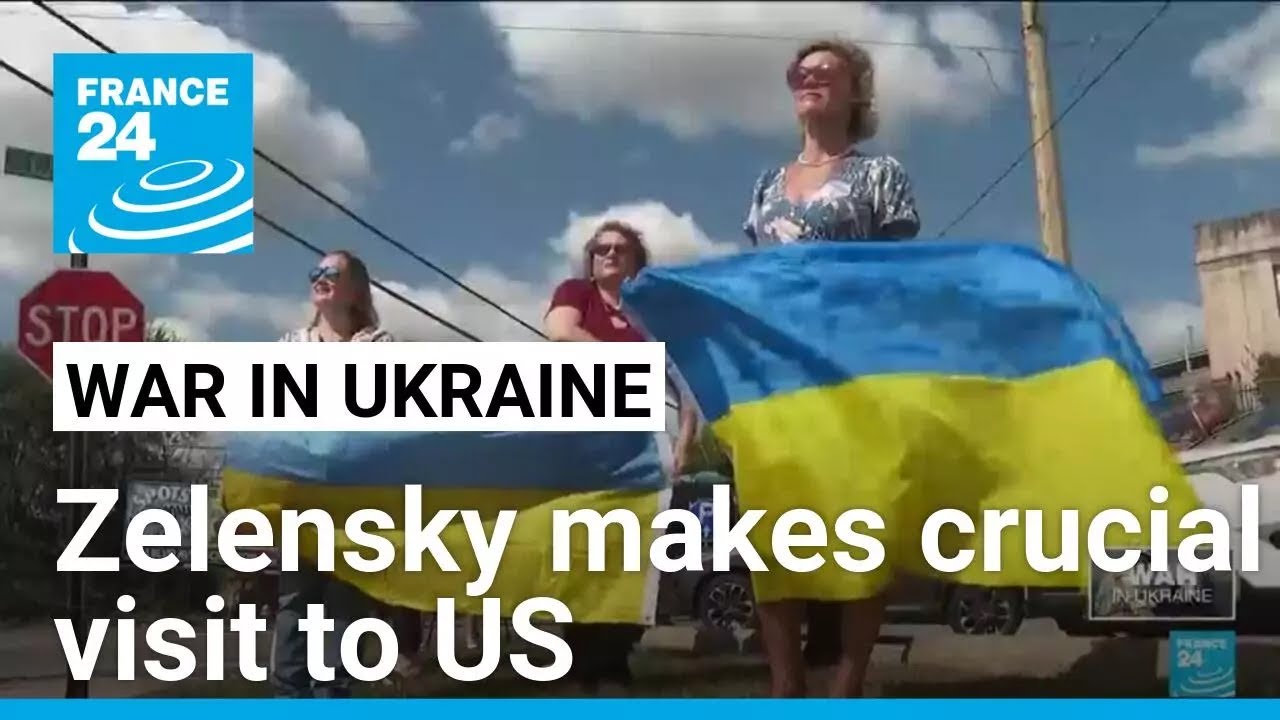 Zelensky in US to explain war plan to Biden, Harris, Trump • FRANCE 24 English