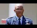 WATCH: Gen. C.Q. Brown honors barrier-breaking Tuskegee Airmen