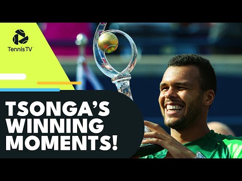 All Of Jo-Wilfried Tsonga's 18 ATP Title-Winning Moments! 🏆