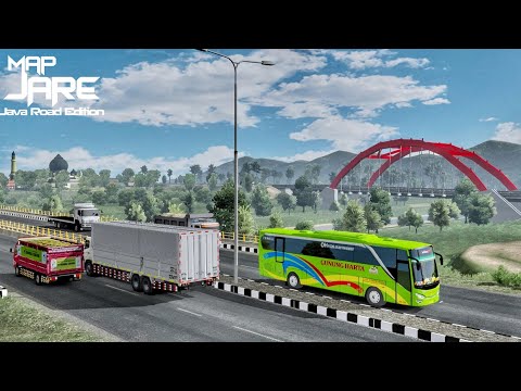Map JATRA V3 Euro Truck Simulator 2 1.50 to 1.57