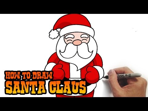 How To Wiki 89 How To Make Santa Claus Drawing