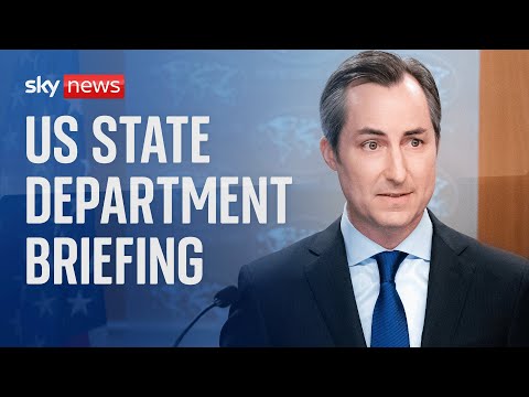 US State Department holds media briefing