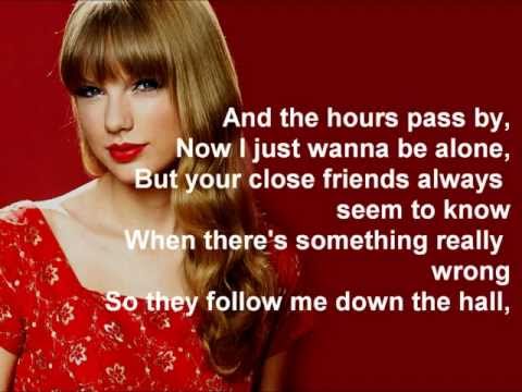 Taylor Swift - The Moment I Knew (Lyrics)