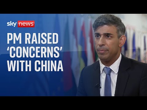 Sunak raised 'very strong concerns' with Chinese premier after alleged spy arrested