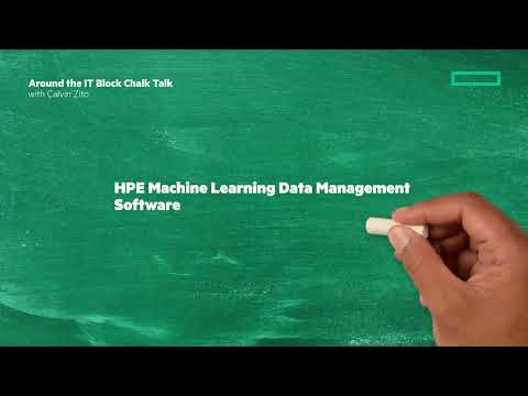 HPE Machine Learning Data Management Software | Chalk Talk