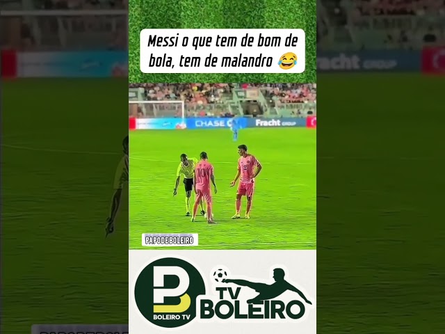 MESSI SO TEM CARINHA DE ANJO MAS APRENDEU COM NEYMAR A MALANDRAGEM BRASILEIRA #soccer #messi #neymar
