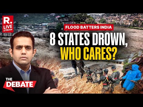 The Debate LIVE:  Floods Wreck India But Politicians Debate Caste Again