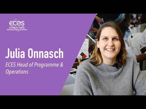 Julia Onnasch - ECES Head of Programme & Operations