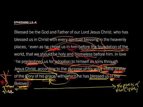 Ephesians 1:3–6 // Part 13 // The Origin and End of All Things