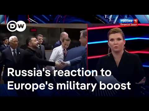 Does Europes dramatic boost in military spending worry Russia? | DW News