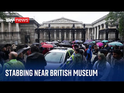 BREAKING: Man arrested after stabbing near British Museum