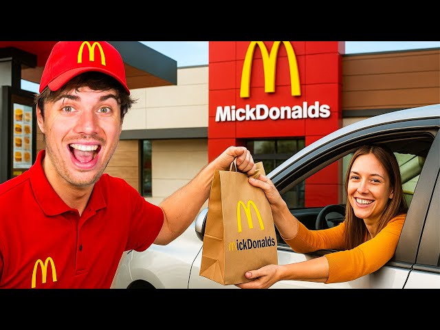 Drive Thru In Mijn MickDonalds!