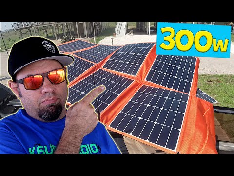 60w, 150w, 300w Explorer SOLAR PANELS from Gigaparts TESTED!