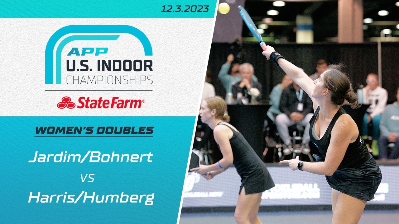 The State Farm 2023 APP U.S. Indoor Championships | Women's | Jardim/Bohnert vs. Harris/Humberg