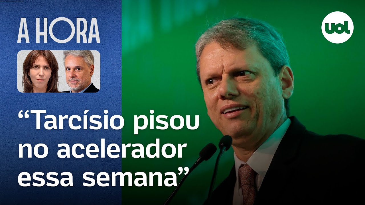 Tarcísio acelera de olho no Planalto e marqueteiros temem derrapagem | Toledo e Thais Bilenky