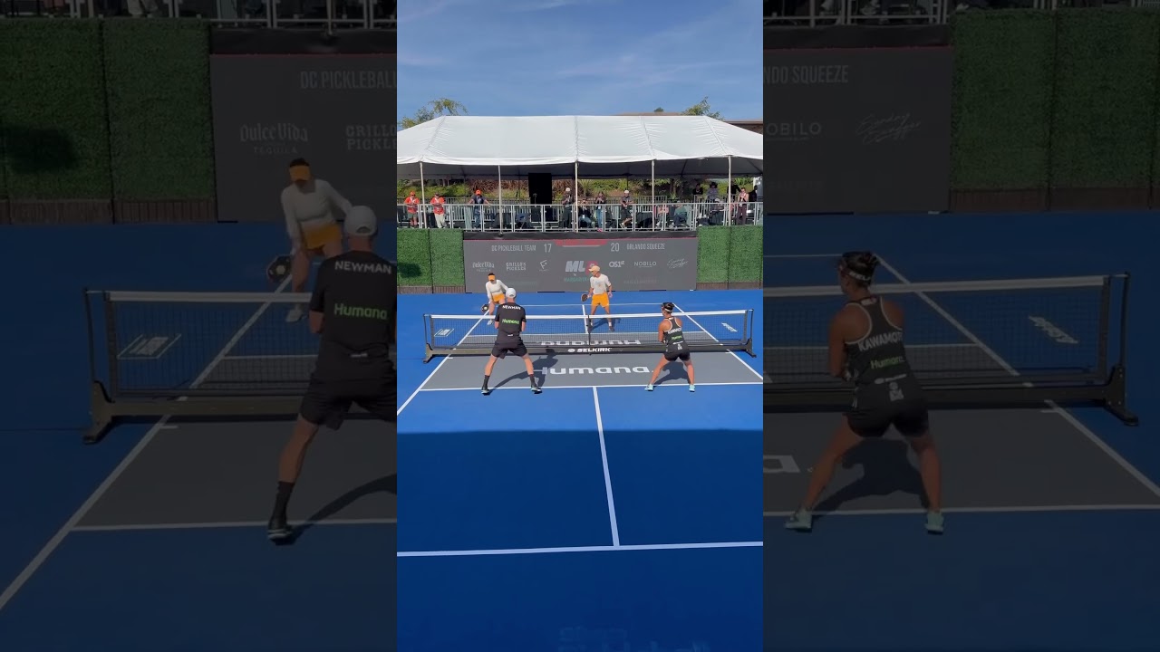 Those counter shots are coming off HOT🔥 #pickleball #shorts