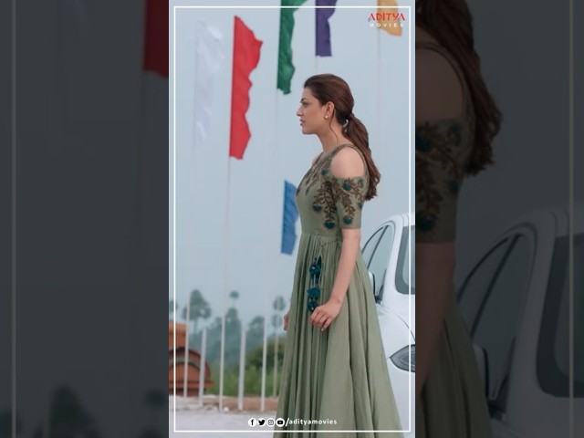 #KajalAggarwal Proposes #KalyanRam❤️| #Shorts | #YTShorts | #Reels | #Viral | #Reels | #AdityaMovies