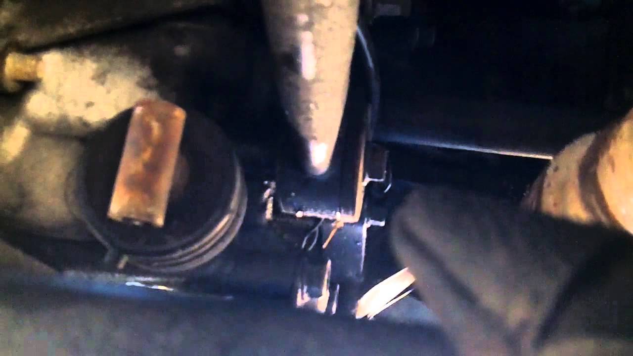 Mazda 626 - Shift Linkage Removal - YouTube ford ranger steering column wiring diagram 