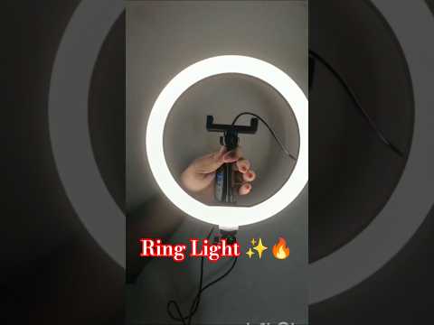 Ring Fill Light Unboxing 🔥✨ ||  #shorts #ytshorts #youtubeshorts #ringfilllight #ringlight #light