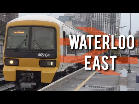Trains at Waterloo East 19/8/20