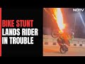 Fireworks From Bike During Stunt Lands Rider In Trouble | The Southern View