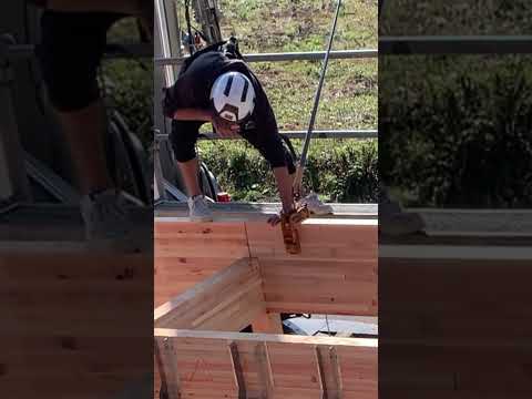 岩手県北上市で高気密高断熱の注文住宅を一日フレーミング(一日上棟)#岩手の家づくり#岩手の注文住宅v#岩手の工務店