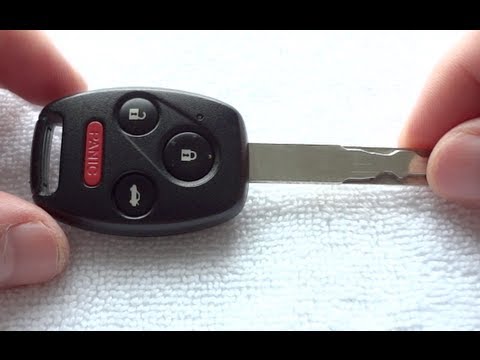 How to change battery in car key honda pilot #3