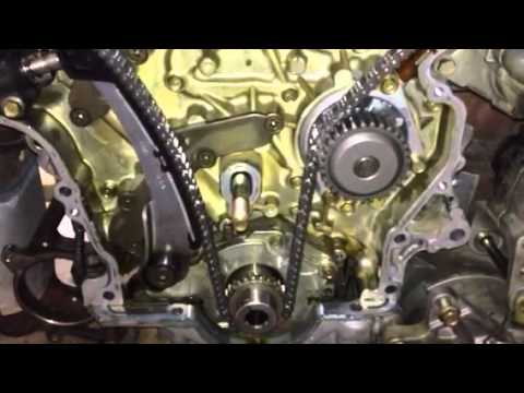 Nissan 3.5L timing chain update - YouTube 2004 g35x engine diagram 
