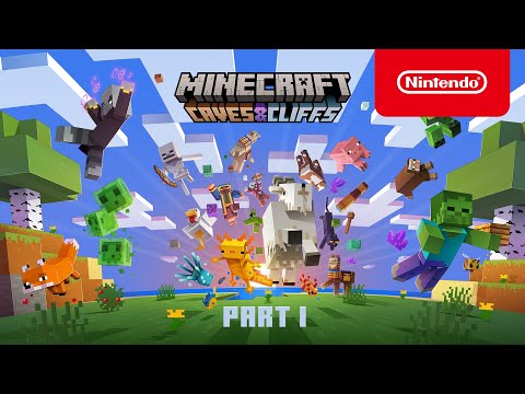 Minecraft Caves & Cliffs Update: Part I - Official Trailer - Nintendo Switch